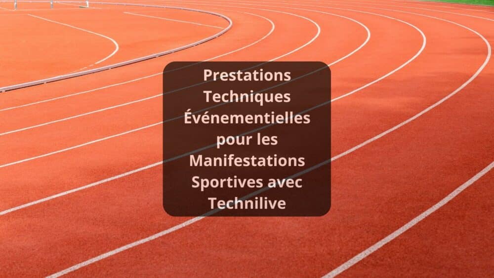 Prestation technique Lyon Grenoble trail marathon - Sonorisation d'événements sportifs