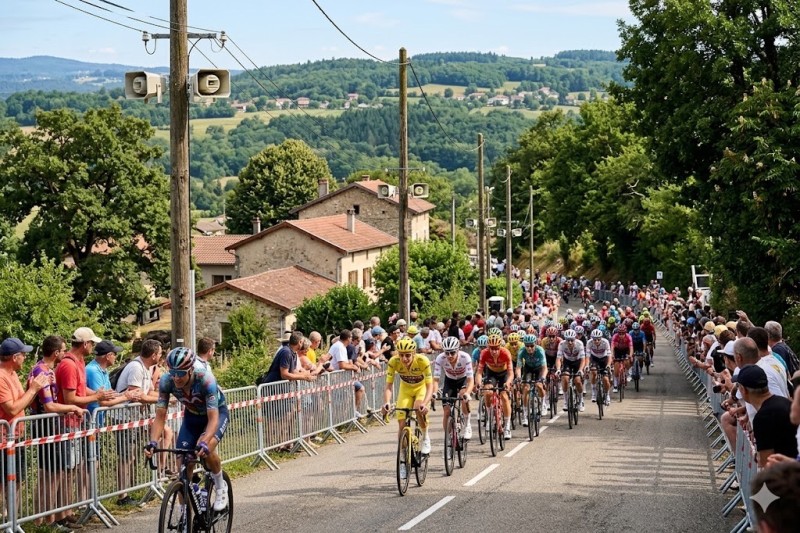 Sonorisation d'une rue ou d'un espace extérieur avec une ligne 100V pour une foire, un salon, un marché ou un événement sportif en Auvergne Rhône Alpes