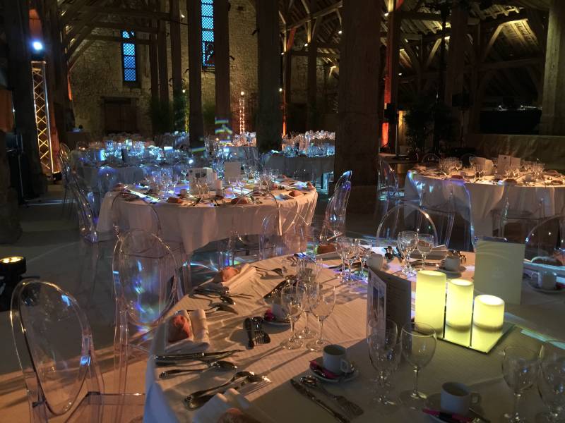 Sonorisation et éclairage d’une cérémonie de vœux du maire et d’un discours à Grenoble en Isère