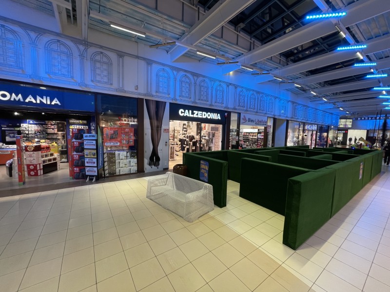 Décors innovants, créatifs et originaux pour votre animation en centre commercial dans la région Auvergne Rhône Alpes
