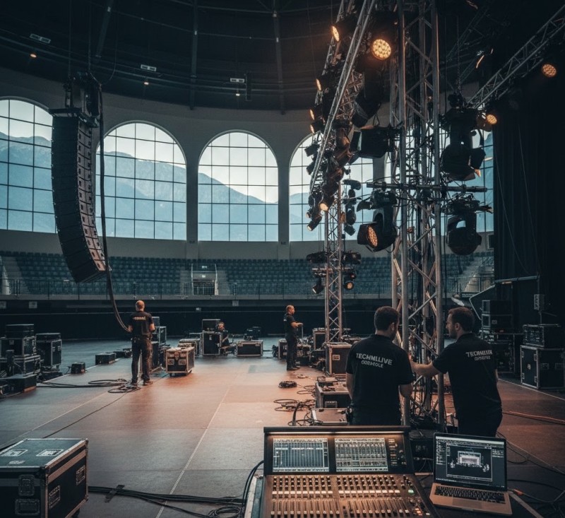 Prix d'une installation audiovisuelle à Lyon Technilive spécialiste de l'évènement culturel et sportif